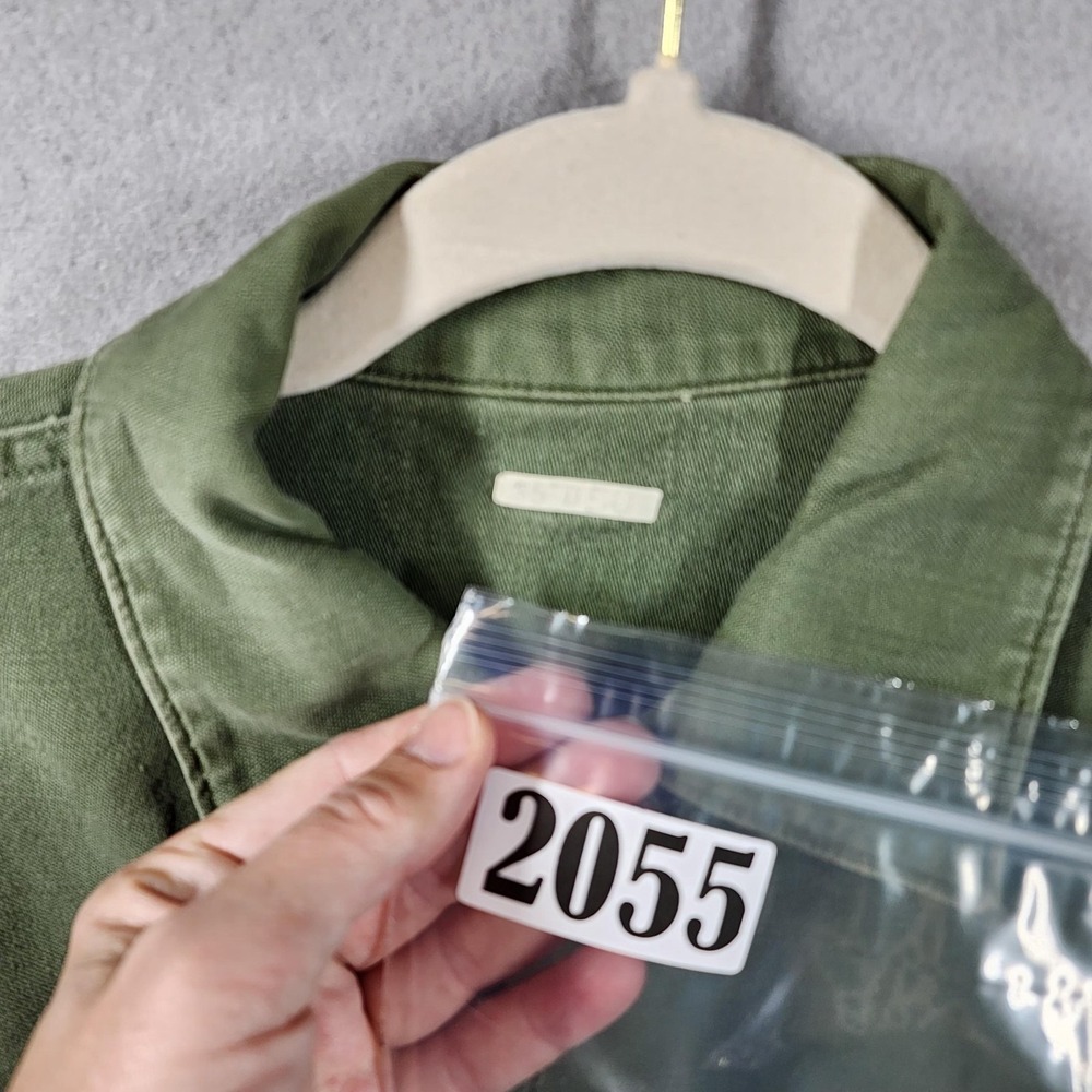 1965 US Army OG-107 Fatigue Shirt Type III Green Shade 107 D1-9409 Vietnam Era - Picture 9 of 9